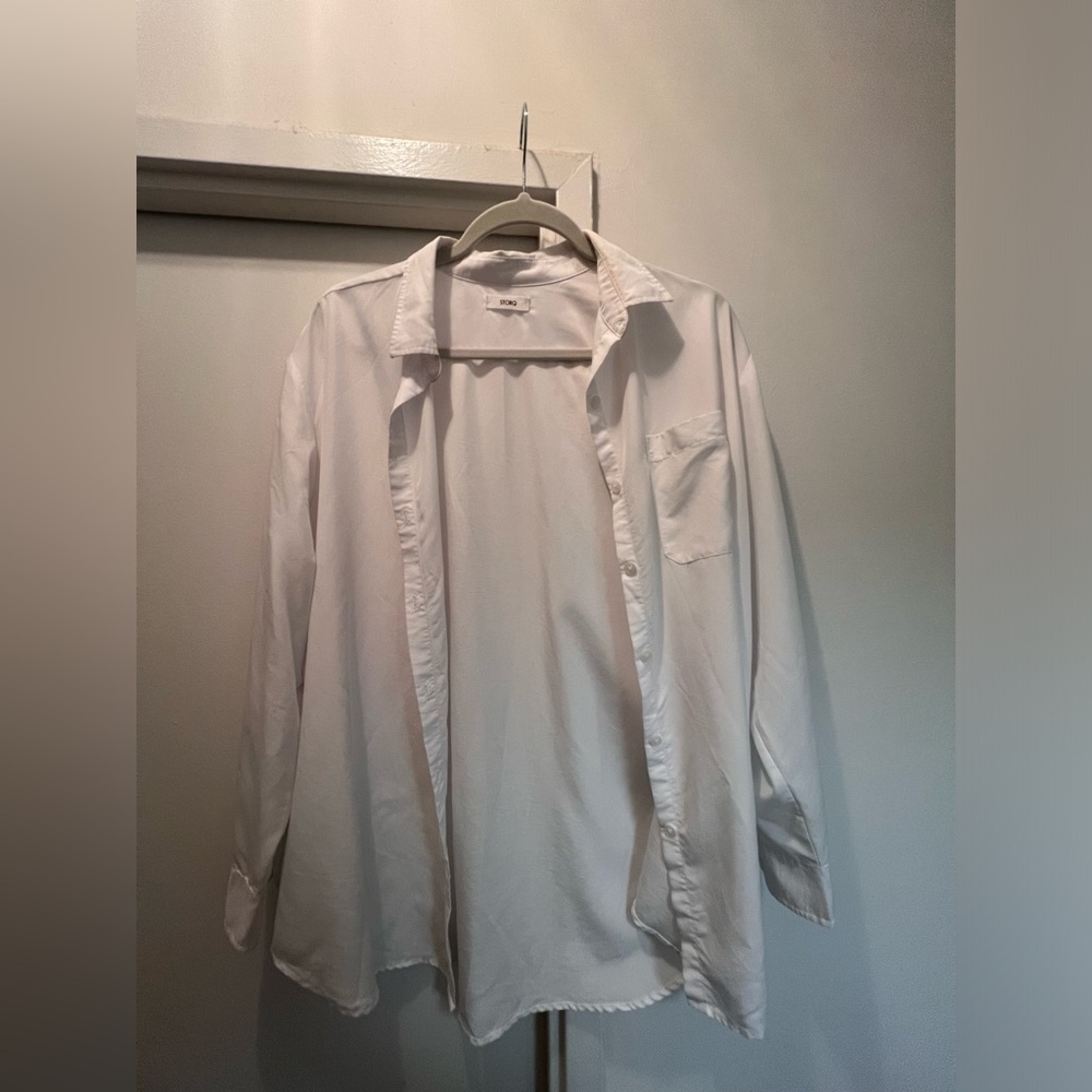 Storq maternity or normal white shirt